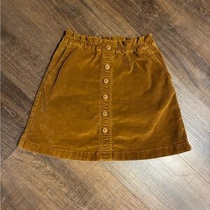 Crewcuts Brown Corduroy Skirt